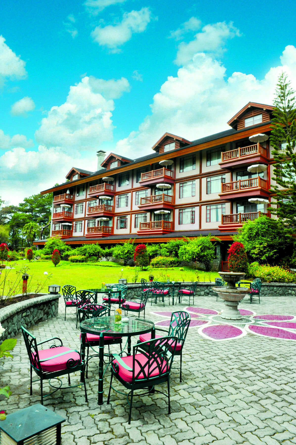 Hotel The Manor At Camp John Hay Baguio City Exterior foto